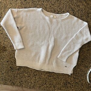 Vintage Holister Women’s Boxy Waffle Knit Sweater